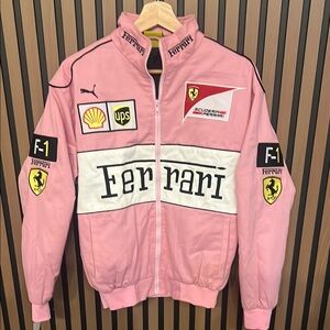 Ferrari Pink Racing Jacket